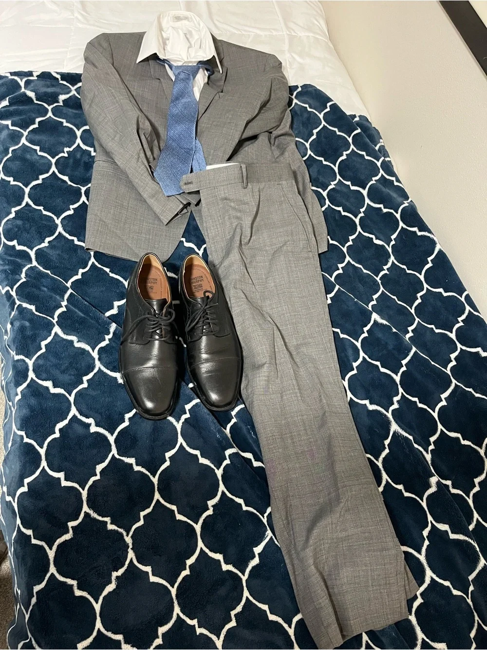 Men’s Finchley Suit + Johnston & Murphy Dress Shoes